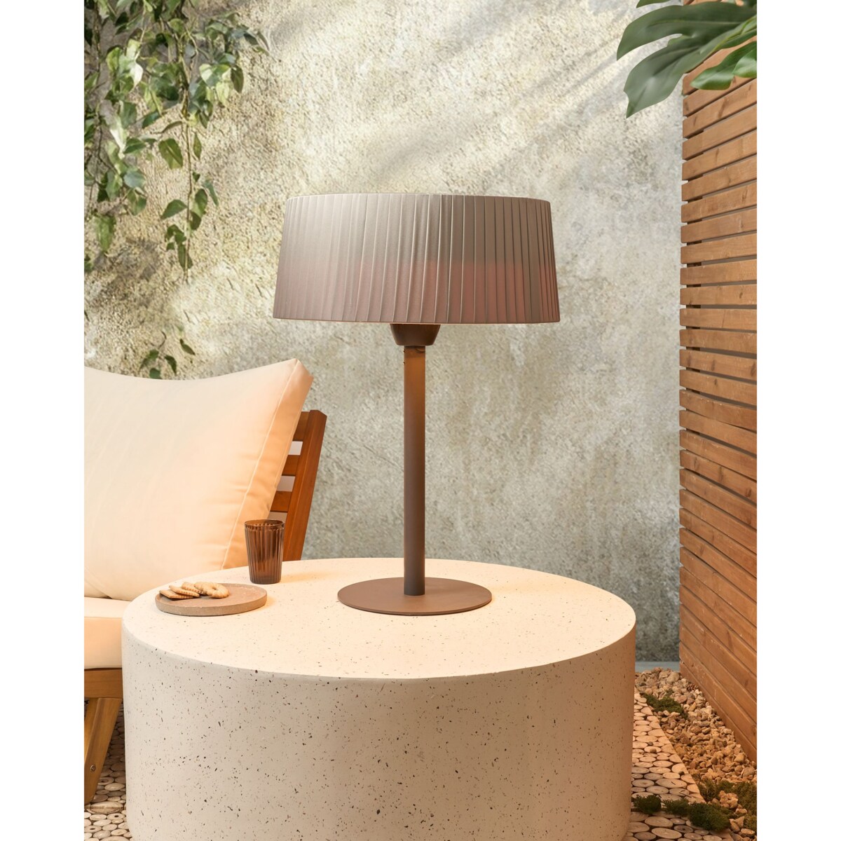 Promiennik na podczerwień wolnostojący OLLERIA 1500 W Szary