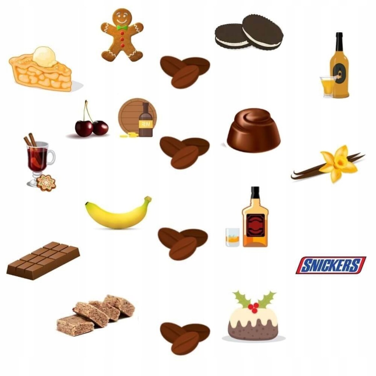 ŚWIĄTECZNY CRACKER COFFEE MOOD Z KAWĄ SMAKOWĄ PREMIUM 10 SMAKÓW W SASZETKACH + POCZTÓWKA - PREZENT UPOMINEK NA MIKOŁAJA ŚWIĘTA GWIAZDKĘ BOŻE NARODZENIE POD CHOINKĘ DLA KOBIETY FACETA