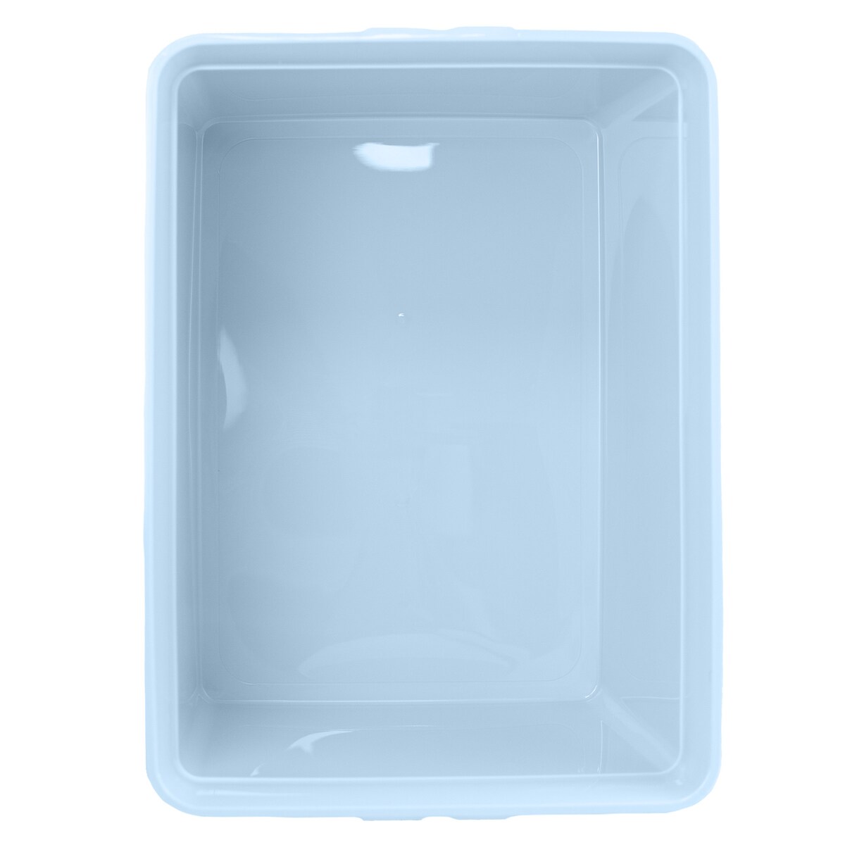 Pojemnik Plastikowy Na Zabawki Z Pokrywą 15 L Zamykany Do Pokoju Dzieci Niebieski