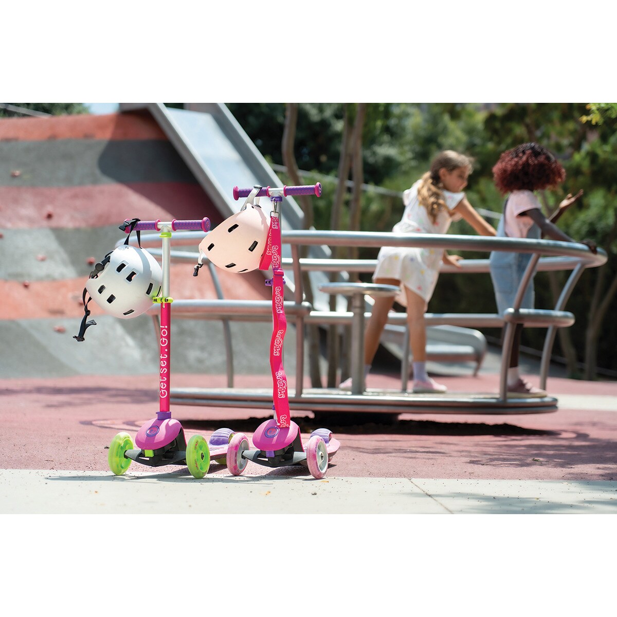 Składana hulajnoga Trunki - różowa, mała