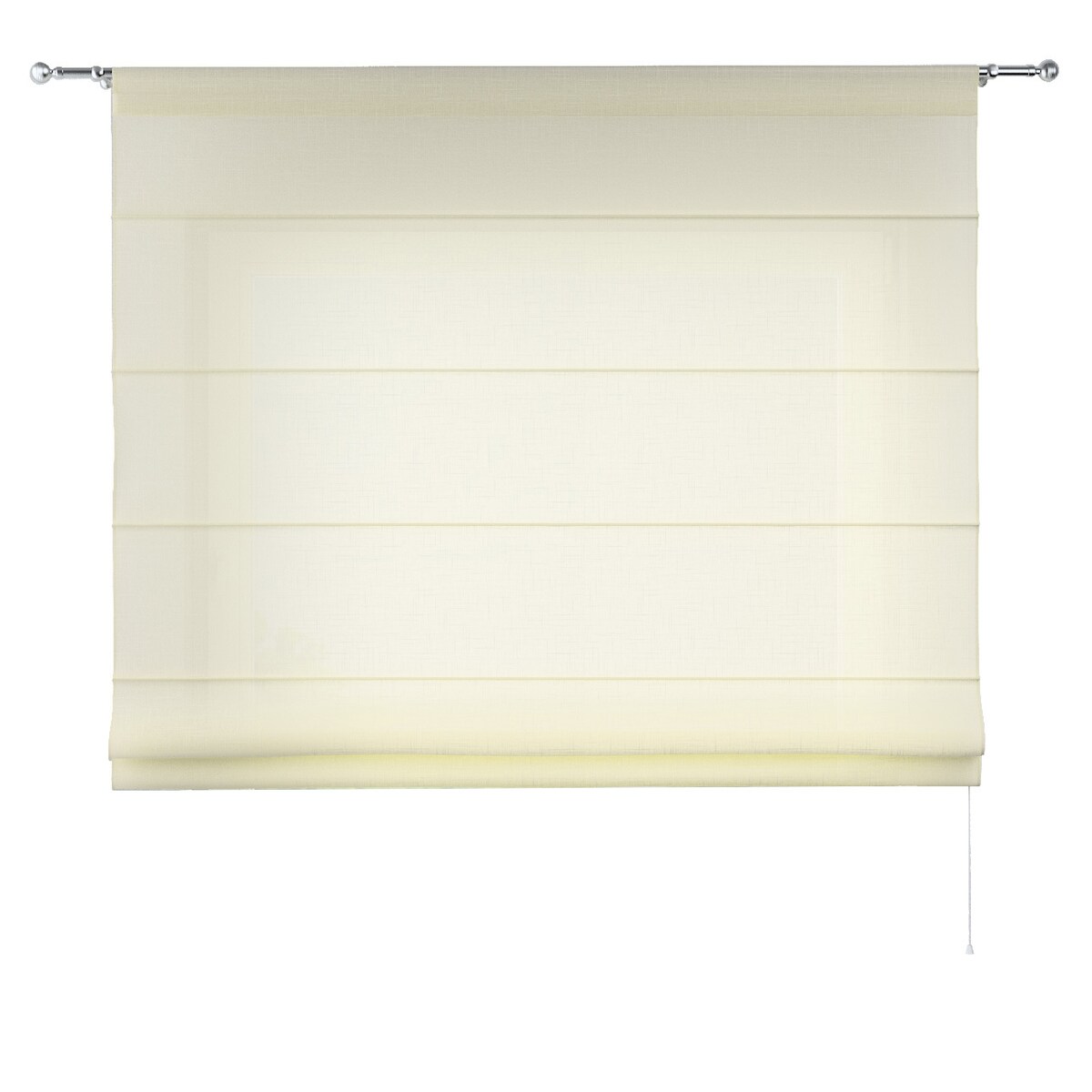 Roleta rzymska Torino 130x170 prześwitujący ecru