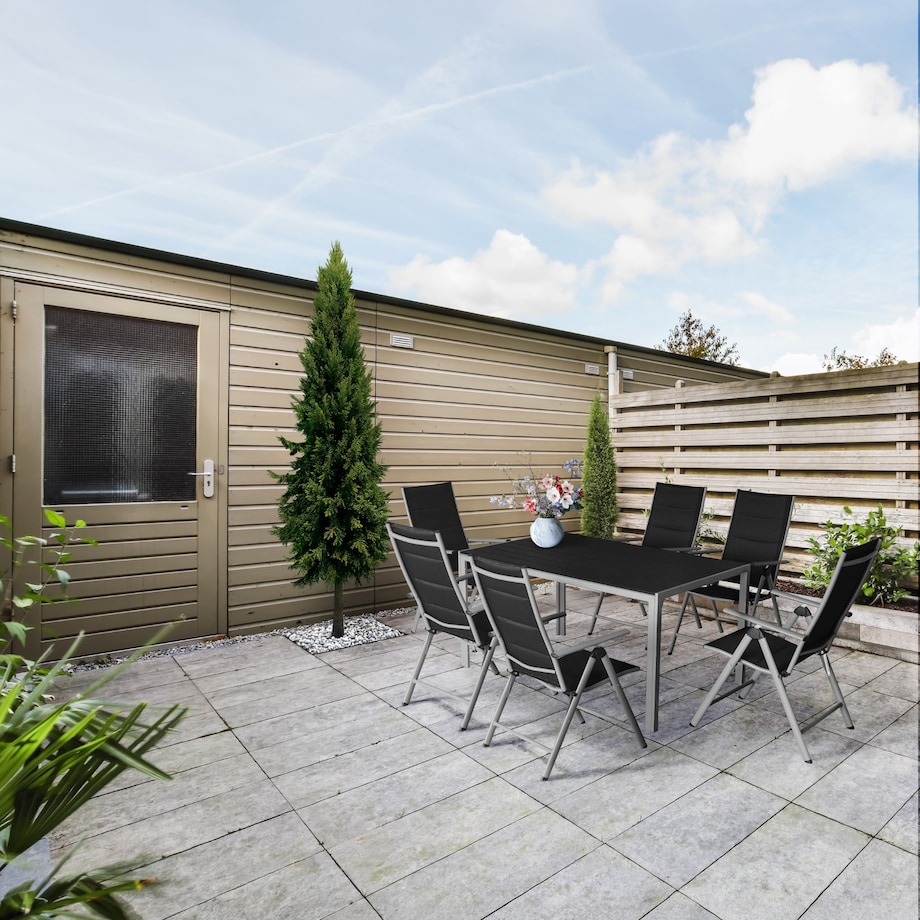 2 x Krzesło ogrodowe SKŁADANE tarasowe