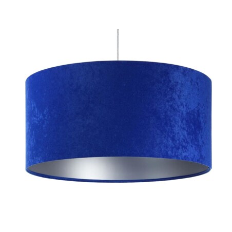 Lampa wisząca HOME 30 niebieska/srebrna