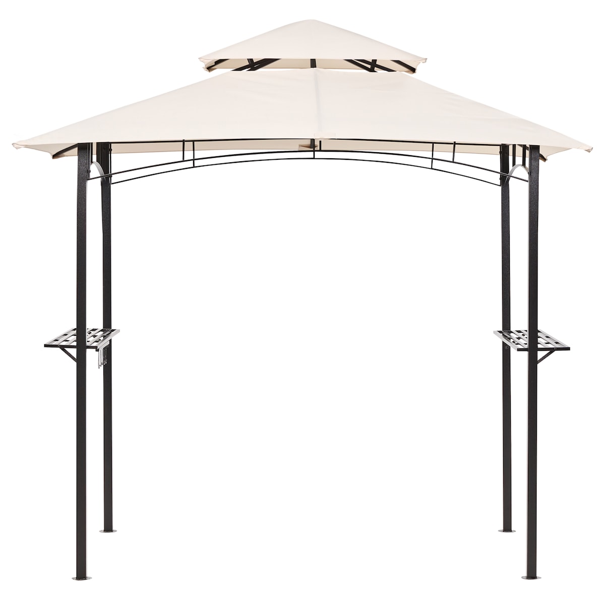 Pawilon ogrodowy NARO 240 cm x 148 cm Metal Beżowy