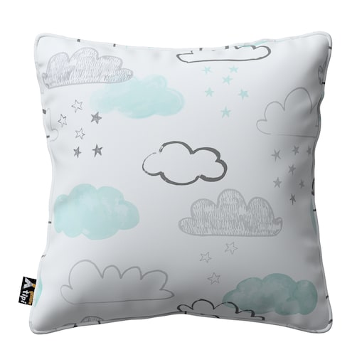 Poszewka Lola 60x60 ecru-niebieski