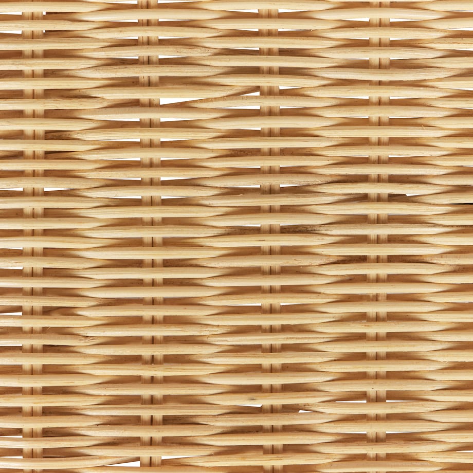 Stolik kawowy ogrodowy LIVADEIA 60 cm 96 cm Rattan Naturalny