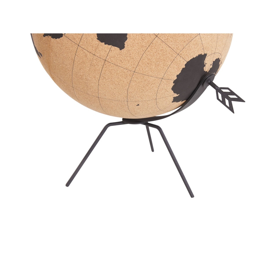 Globus korkowy 35 cm brązowy BATTUTA
