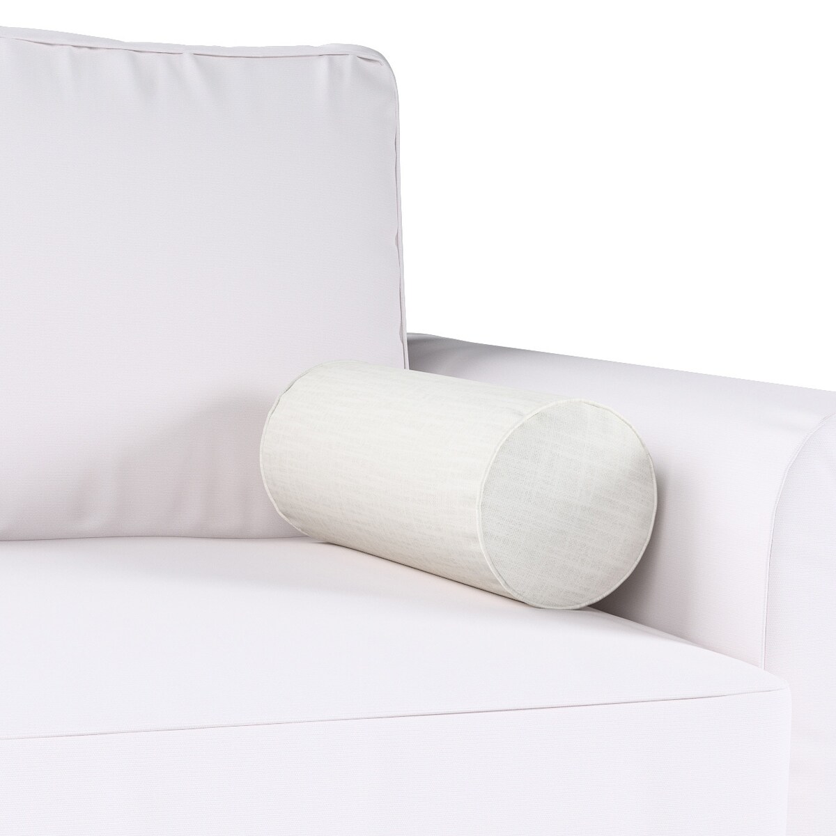 Poduszka wałek prosty, ecru, Ø16 x 40 cm, Harmony