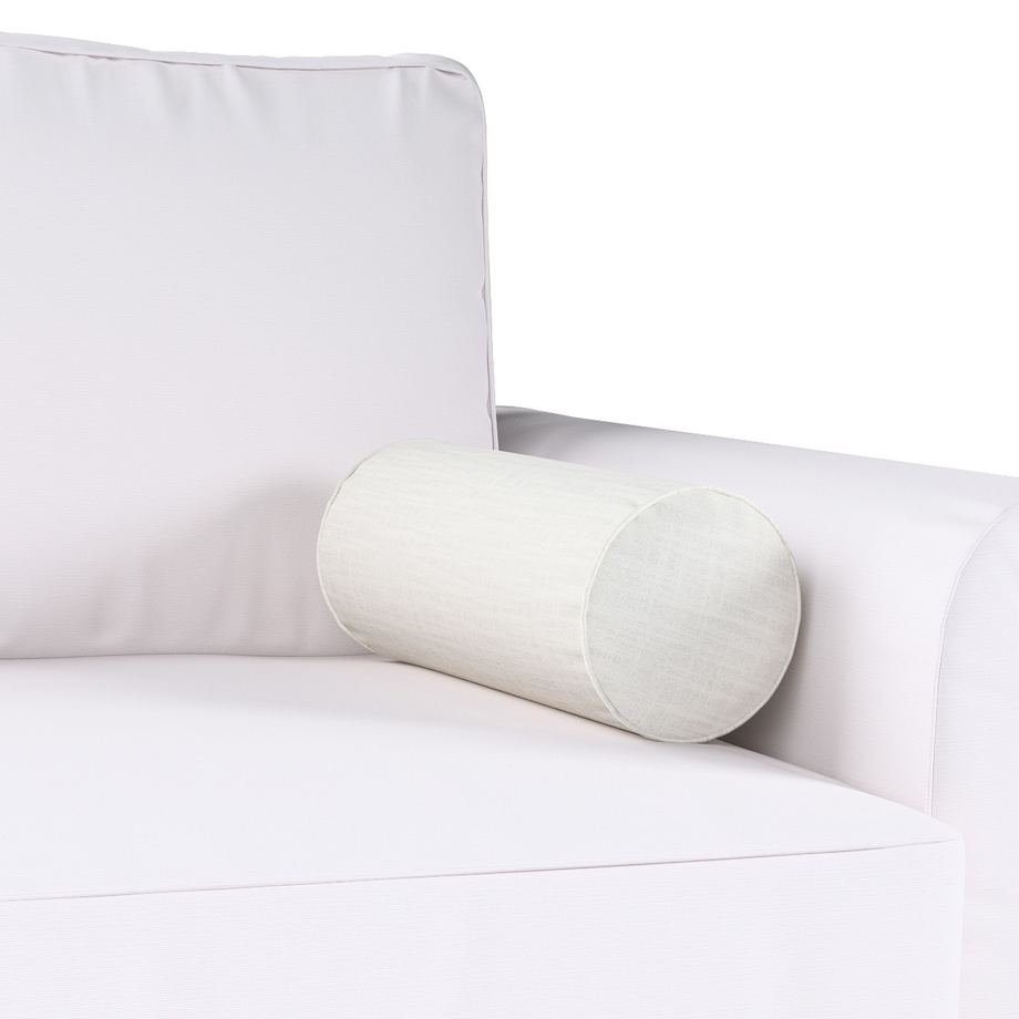 Poduszka wałek prosty, ecru, Ø16 x 40 cm, Harmony