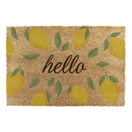 Wycieraczka Hello Cytryny (90 x 60 cm)
