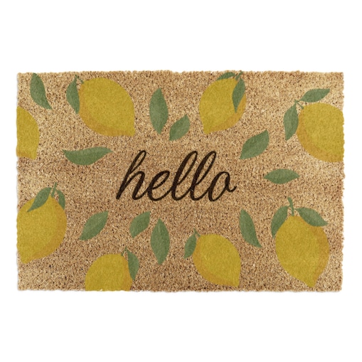 Wycieraczka Hello Cytryny (90 x 60 cm)