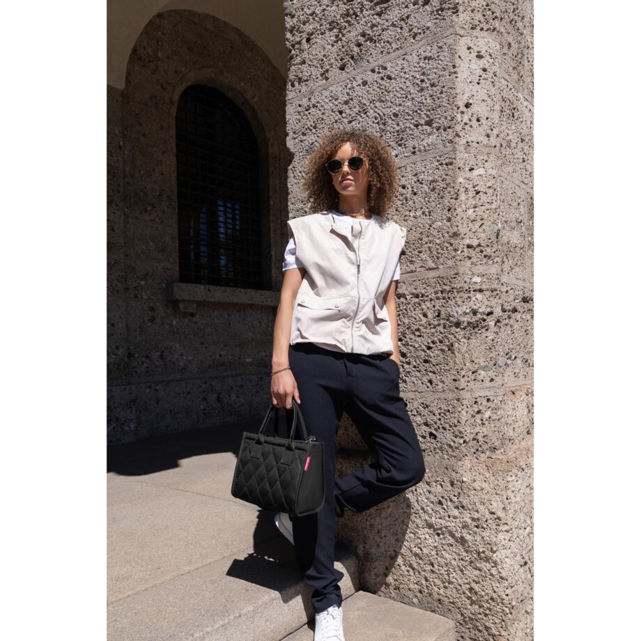 TorbaDAILY SHOPPER XS, rhombus black