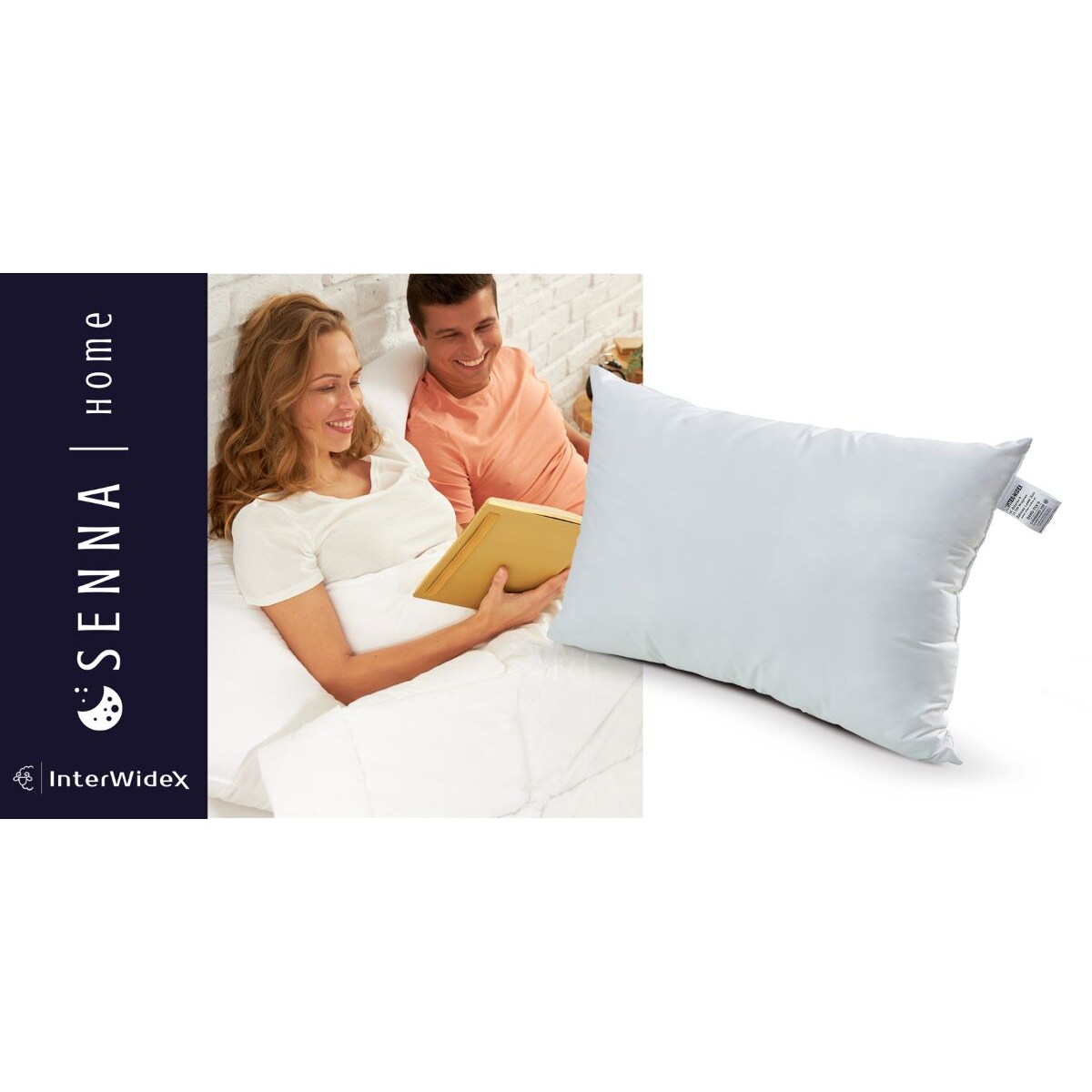 Poduszka 50x70 CLASSIC MIĘKKA Różowa