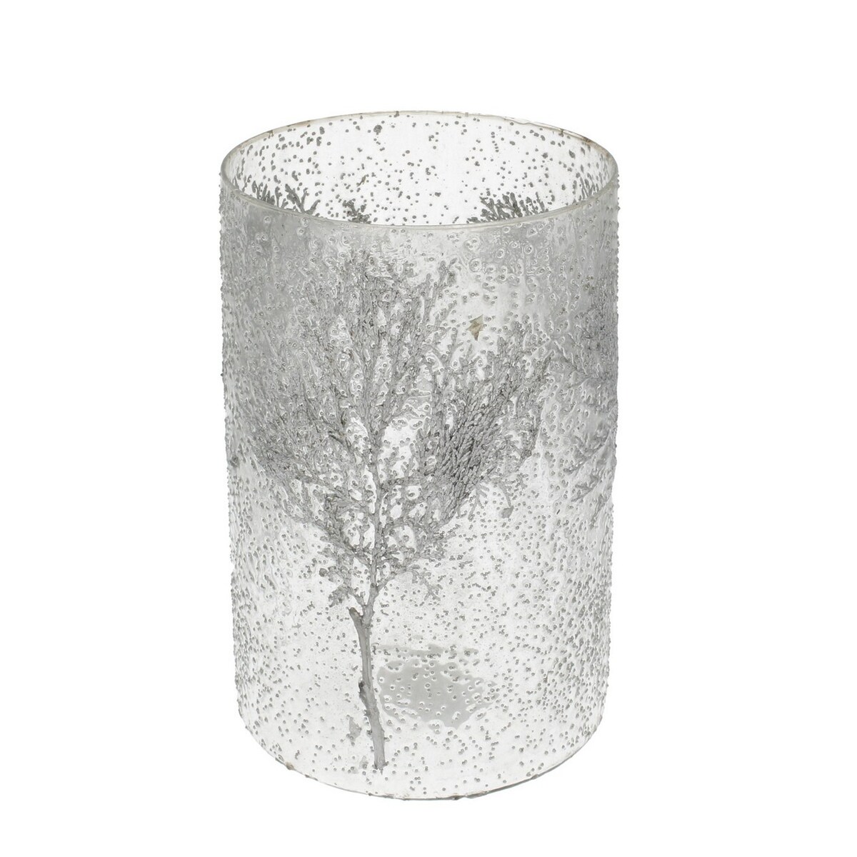 Świecznik Twig I ⌀15cm silver, 15 x 25 cm