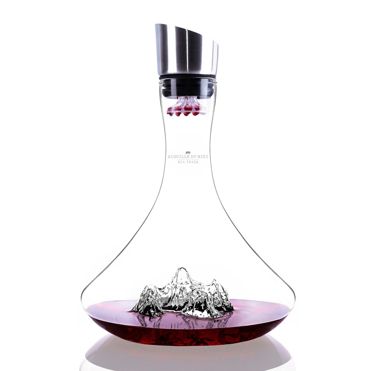 Karafka do wina - Topographic - Aiguille du Midi