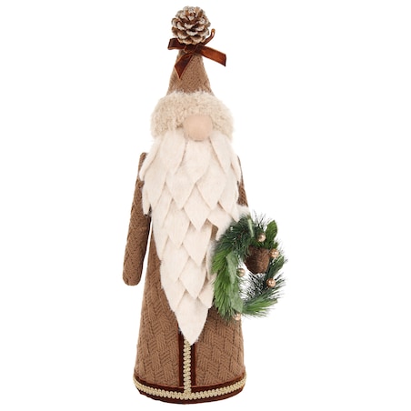 Zestaw 2 figurek dekoracyjnych PITEA 44/54 cm Krasnal Brązowy