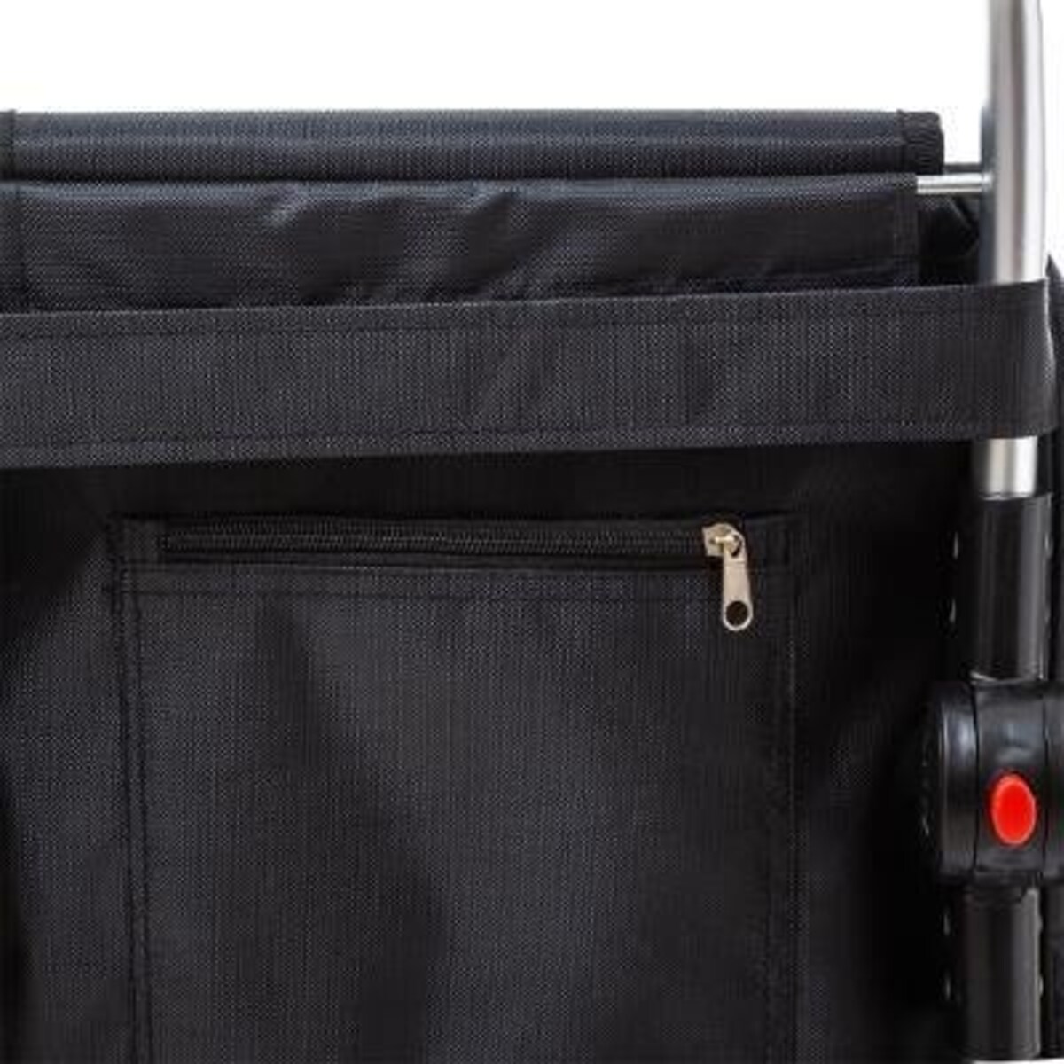 Wózek zakupowy z kieszeniami