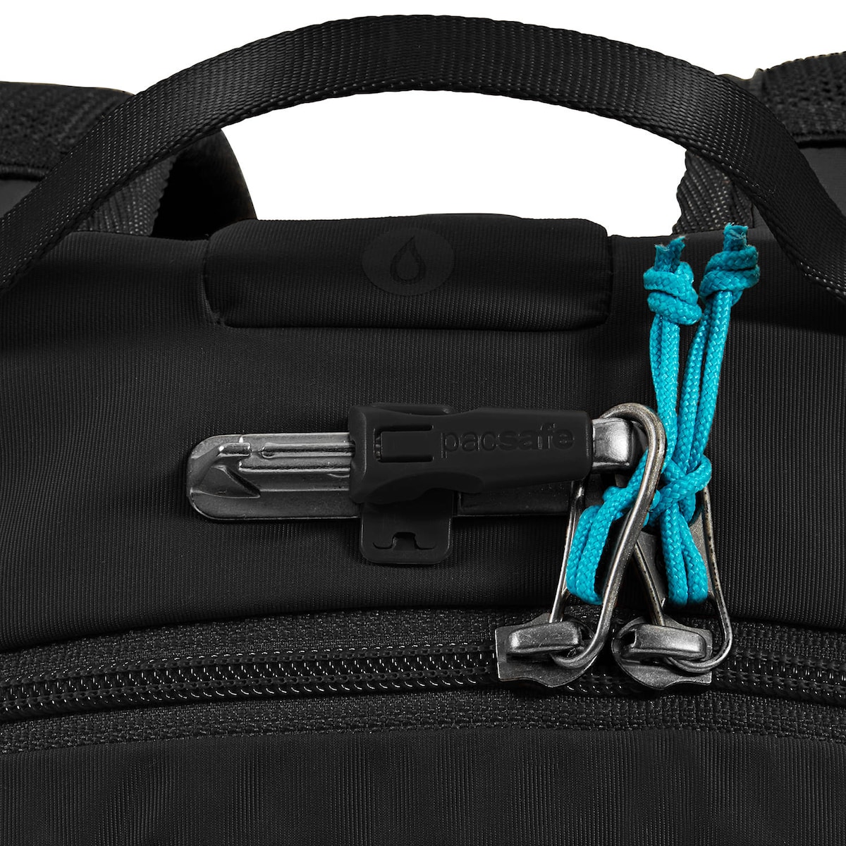 Plecak miejski antykradzieżowy 18l Pacsafe ECO - czarny, z econylu