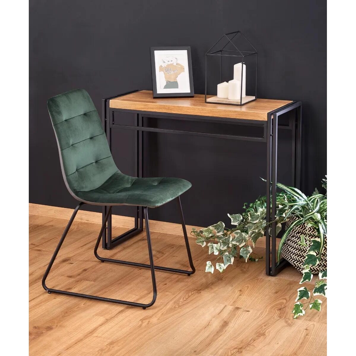 Konsola BOLIVAR KN-1 90x35 dąb złoty