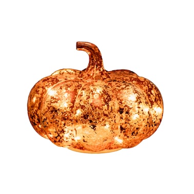 Dynia dekoracyjna podświetlana, 15 mikrodiod LED, Ø 18,5 x 15 cm