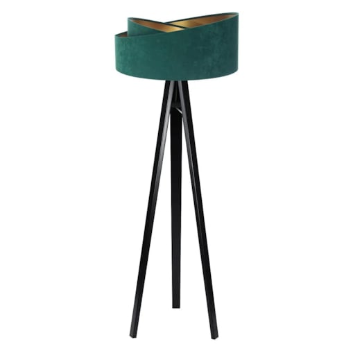 Lampa stojąca GEMSTONE zielona/czarna