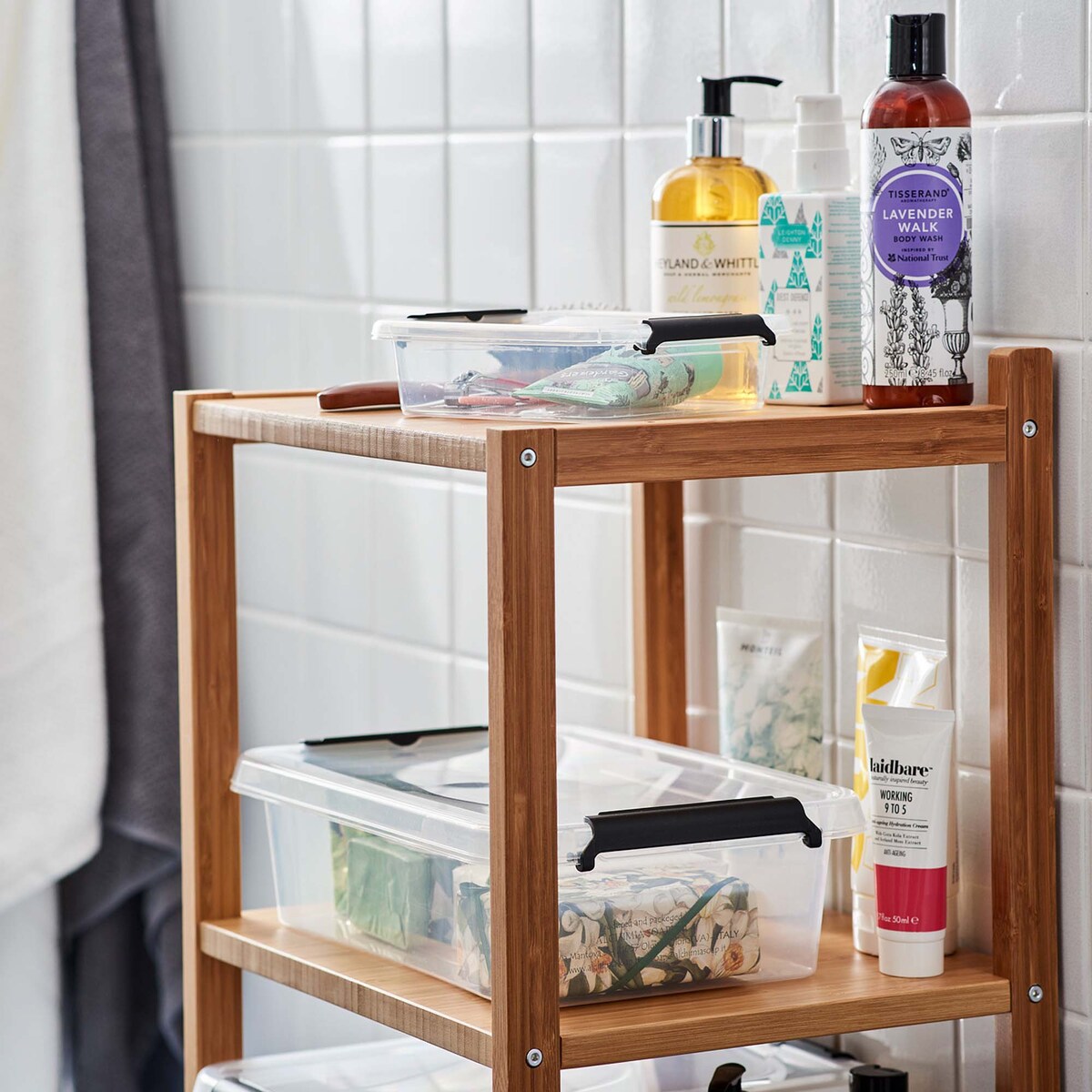 Pojemnik Plastikowy Pudełko Z Pokrywą Do Przechowywania Box Organizer 3,1L