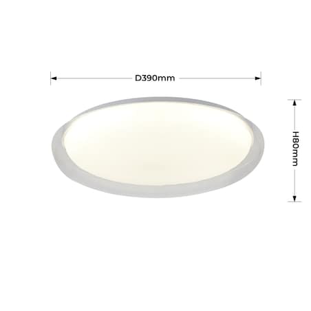Plafon Light Prestige Tenaro biały LED 4000K 1 szt.