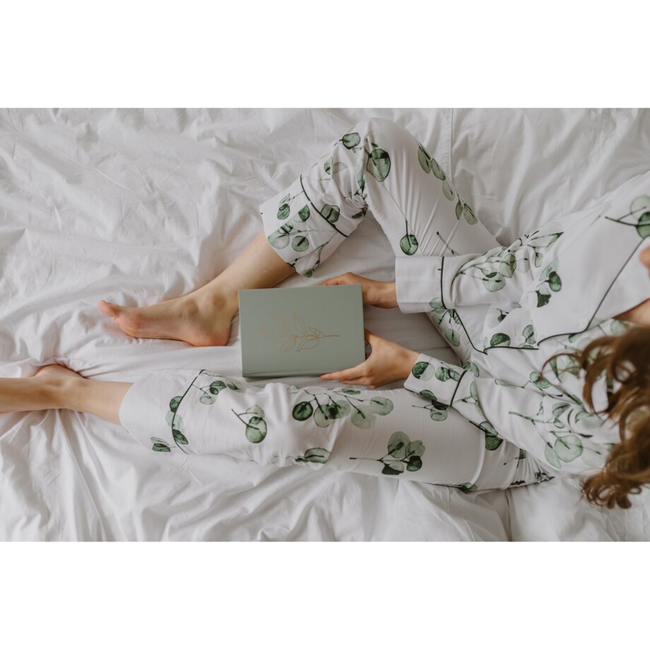 Piżama Eukaliptus długa XS