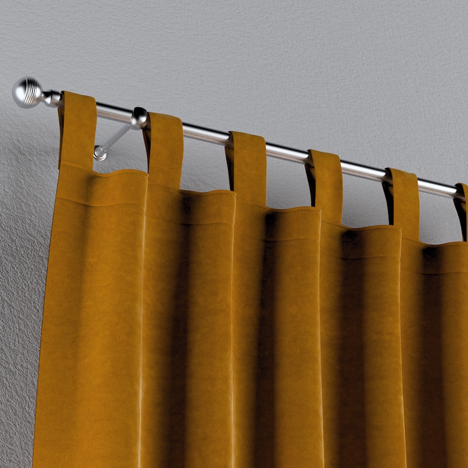 Zasłona na szelkach 1 szt. 130x245 miodowy