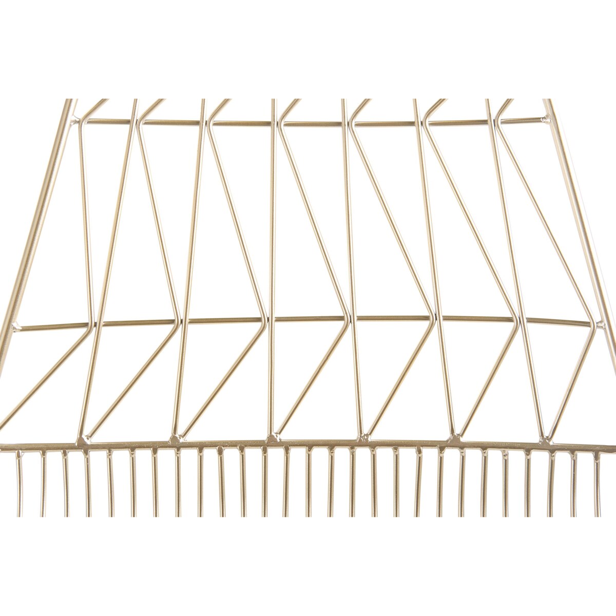 Zestaw 2 krzeseł barowych metalowy złoty PRESTON