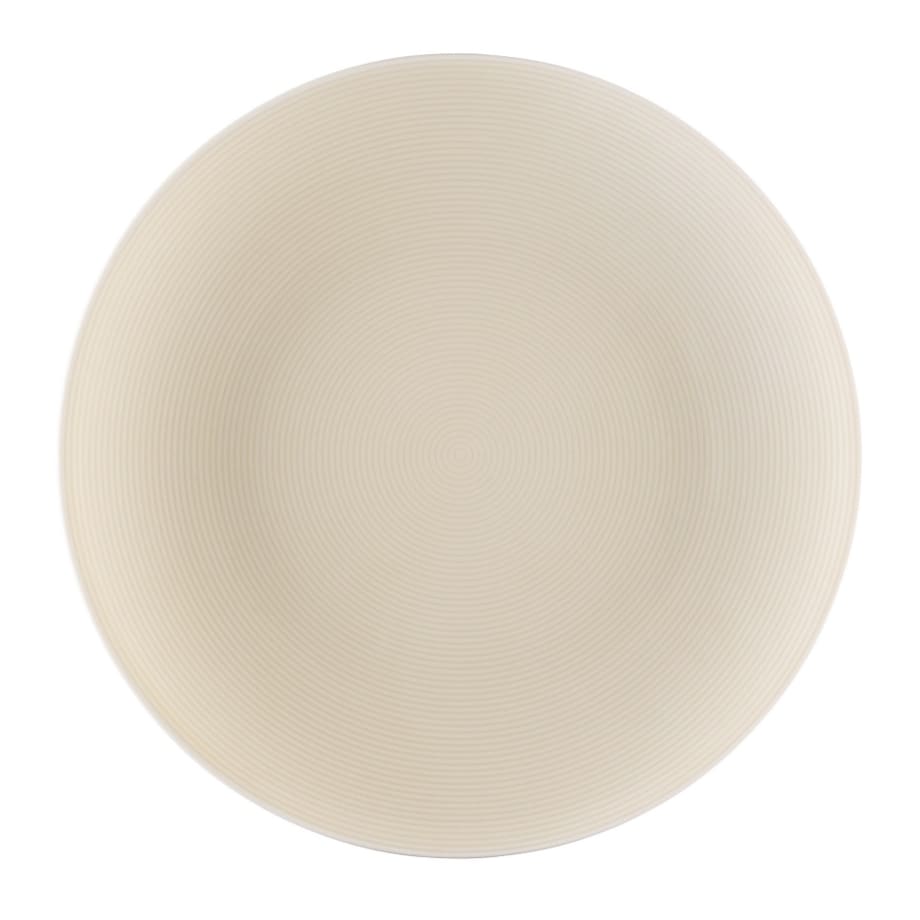 Zestaw talerzy dla 6 osób 18 el. Boss Modern kremowy LU31 (K18)