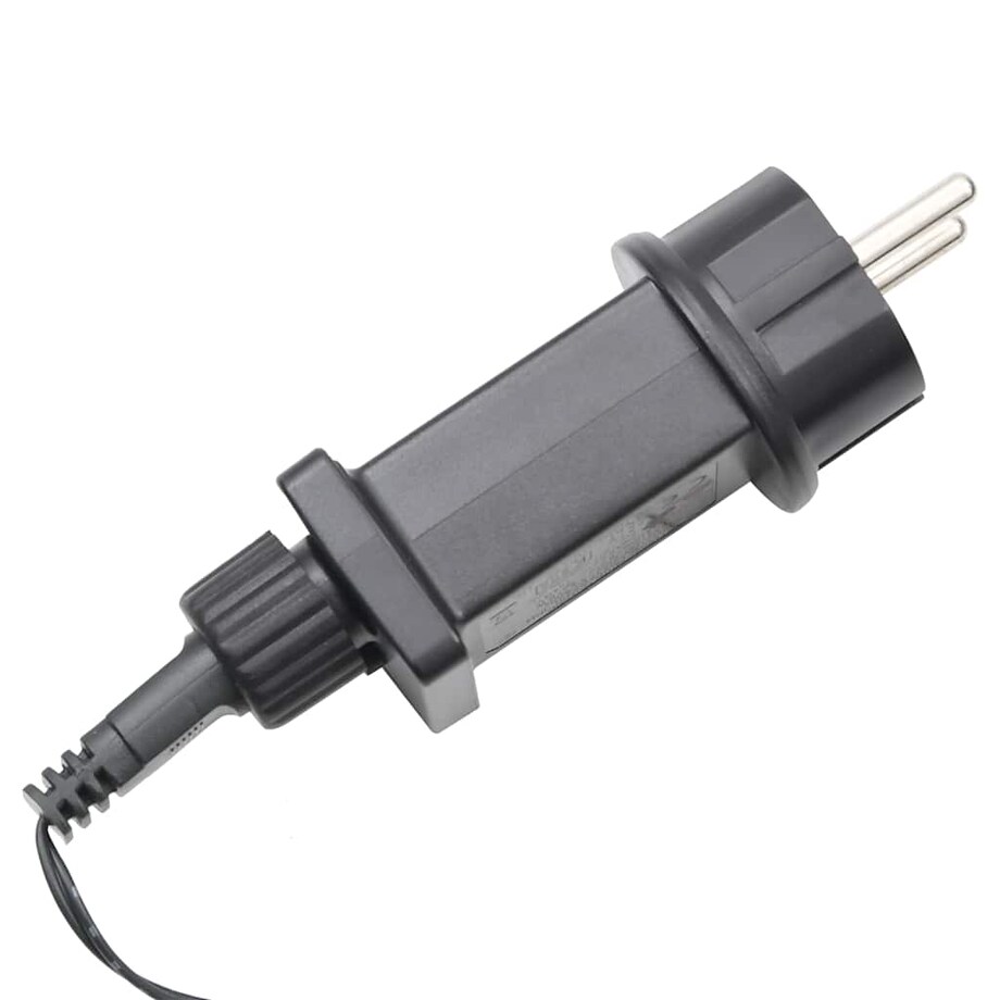vidaXL Sznur lampek LED, 3000 diod w kolorze ciepłej bieli, 23 m, PVC