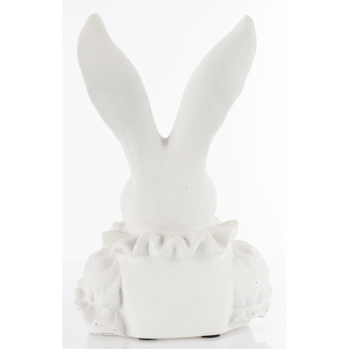 Figurka popiersie królika 29x17x13 cm TORACE biały