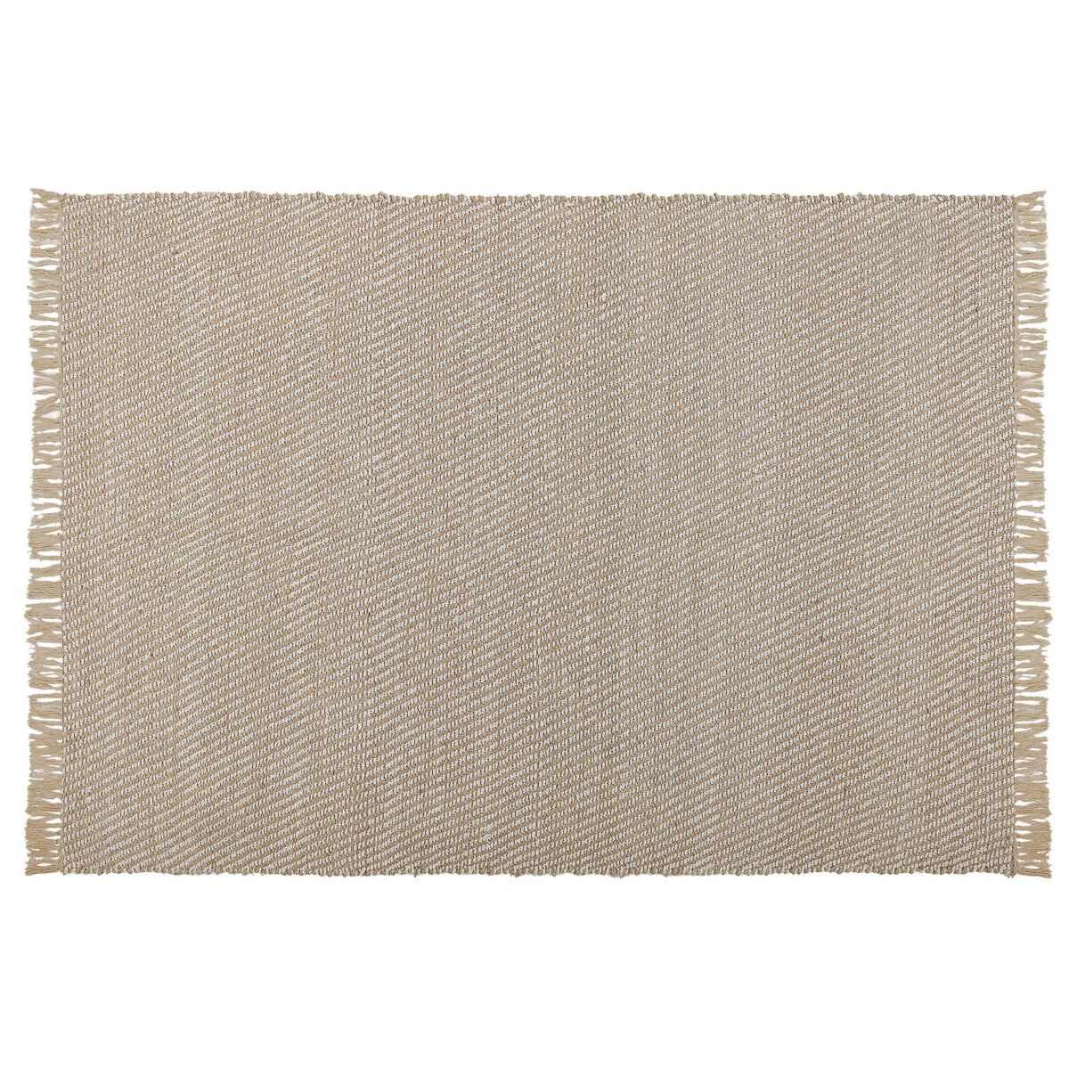 Dywan z juty 140 x 200 cm beżowy ALADAG