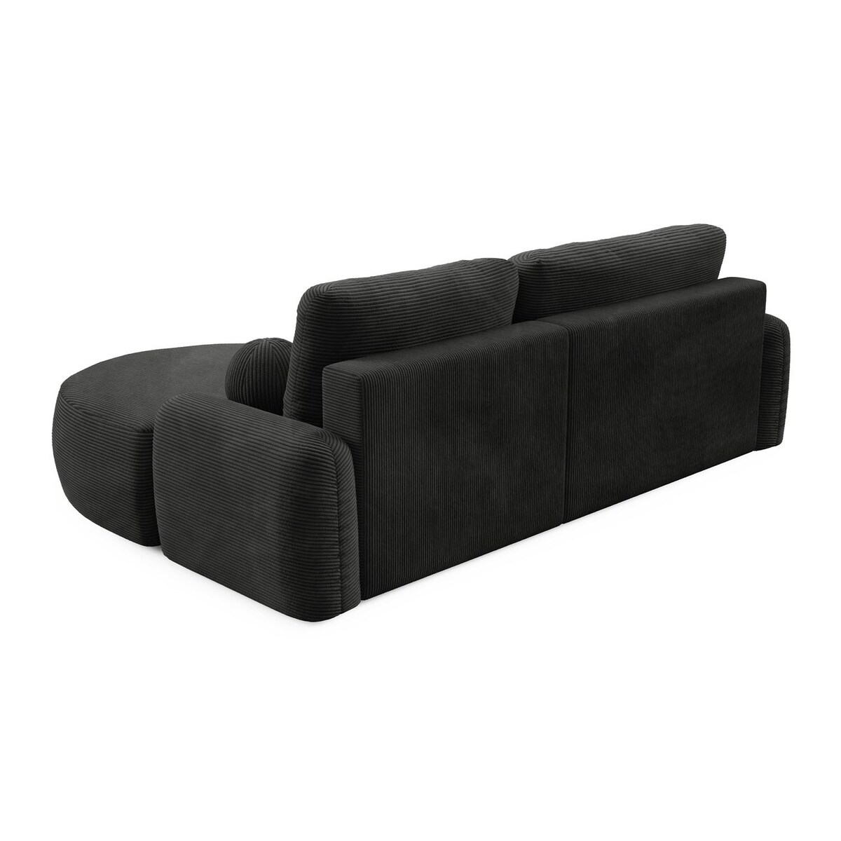 Zaokrąglony narożnik CLEO II z funkcją spania, wersja prawa, Poso 34