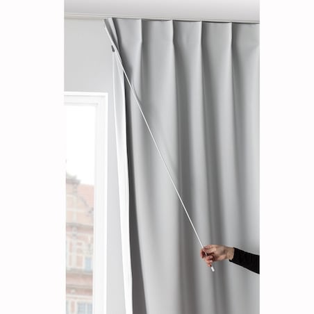 Pręt do zasłon 150 cm, 1x1x150 cm