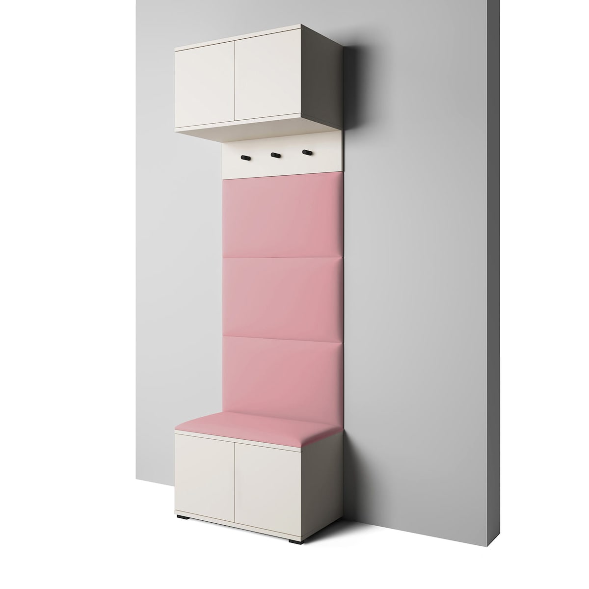 Garderoba Napoli wersja 5 bez uchytów Trinity 23 beż