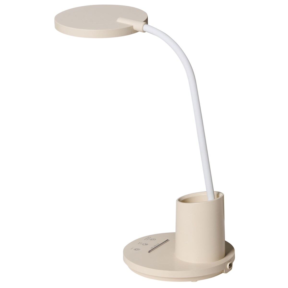 Lampa biurkowa LED VELA Ze ściemniaczem Jasnobeżowy