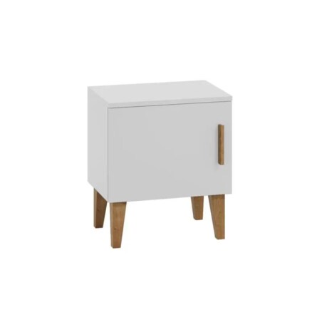 Szafka nocna KUBI biała