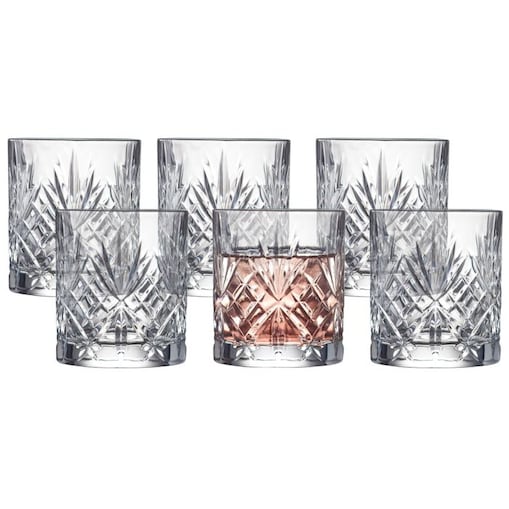 Szklanki ze szkła kryształowego Melodia 230 ml 6 sztuk 10509