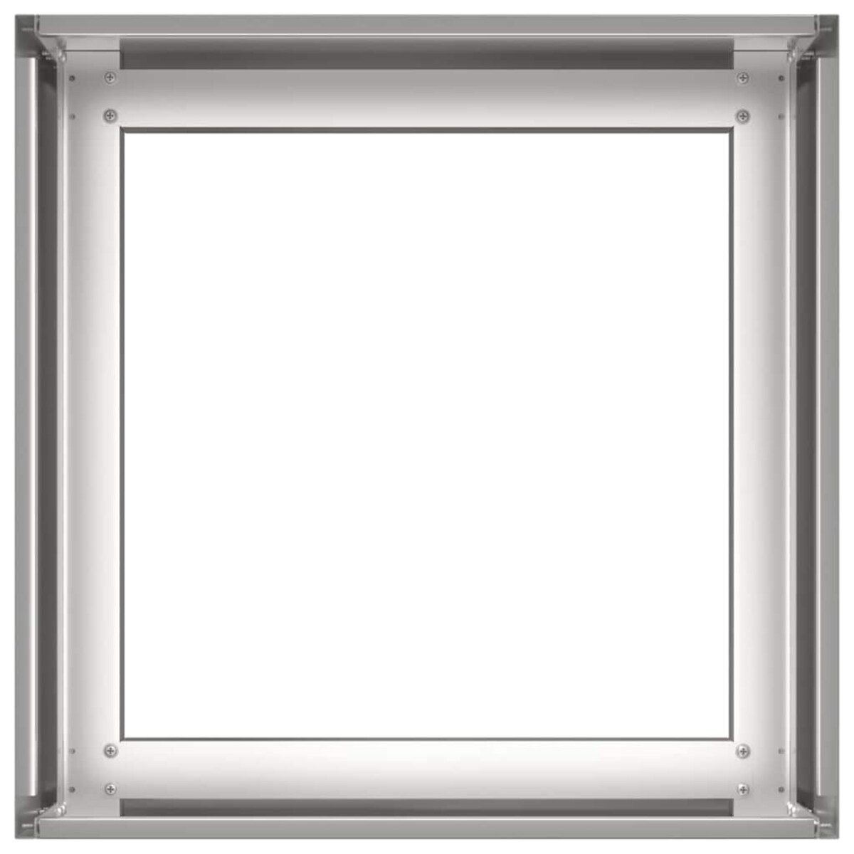 vidaXL Doniczka 40x40x30 cm Stal nierdzewna