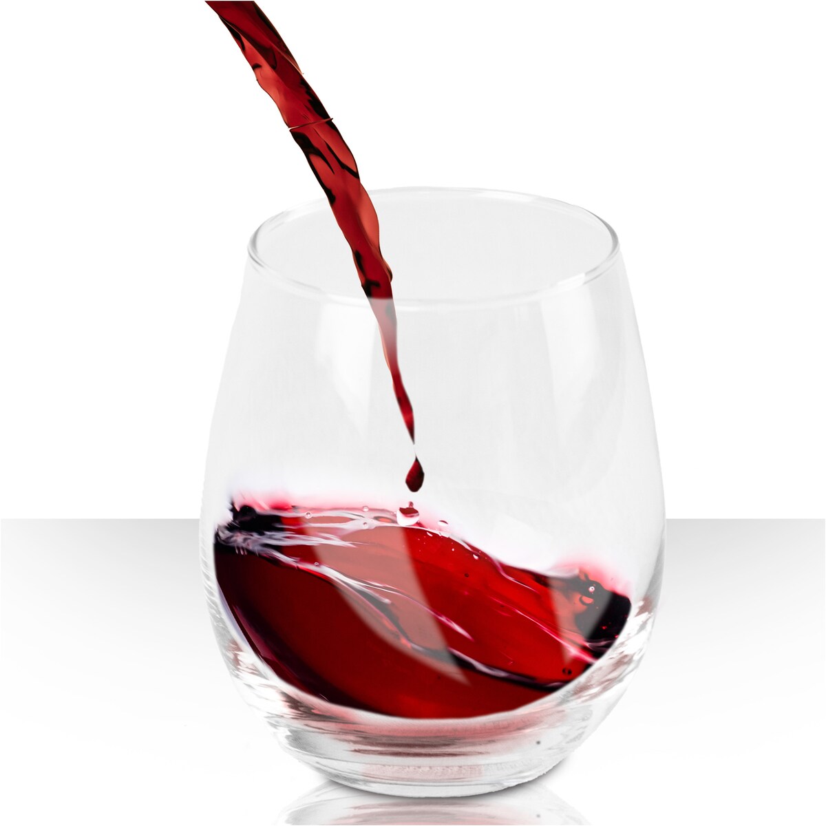 4X Szklanki Do Whisky Napojów Drinków Prezent 390 Ml Komplet Zestaw Szklanek