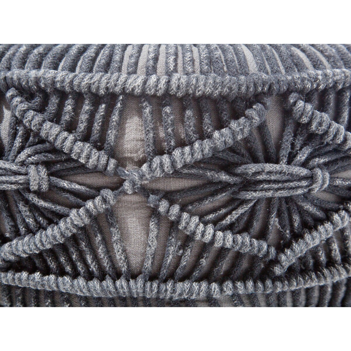 Stołek grafitowy MUNDRA