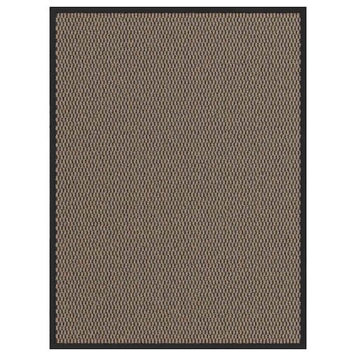 vidaXL Wycieraczka Brązowa 90x120 cm