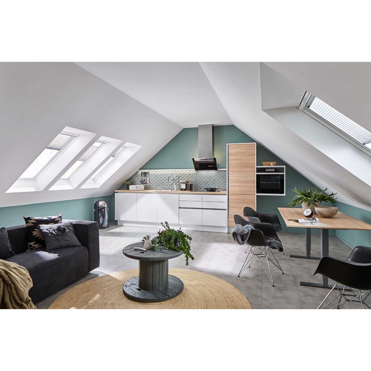 Kosz na śmieci czarny 22l Pushboy Jr. Wesco