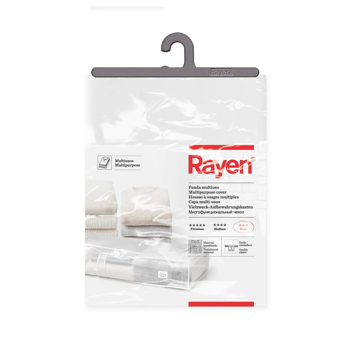 Pokrowiec na odzież pod łóżko Rayen