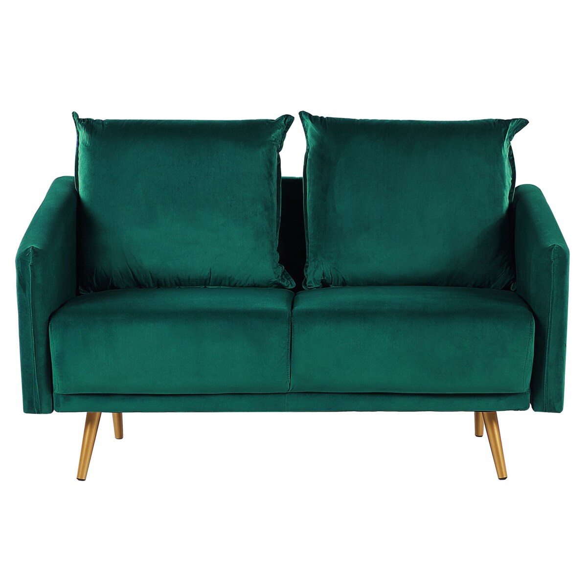 Sofa MAURA Welur Szmaragdowy dla 2 osób