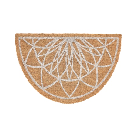 Wycieraczka KINABALU 40 x 60 cm Włókno kokosowe Naturalny