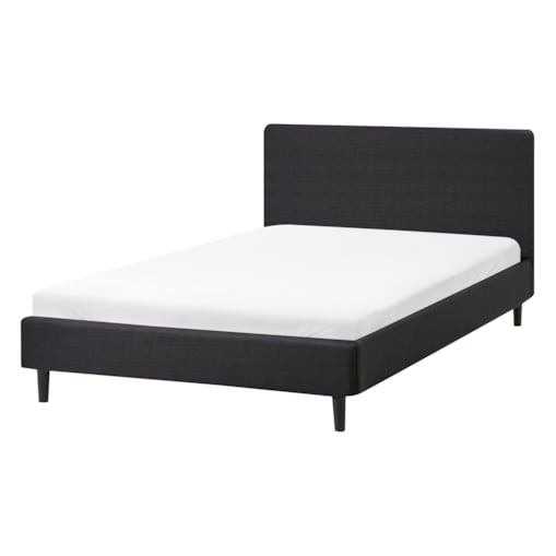 Łóżko FITOU 120 x 200 cm Czarny