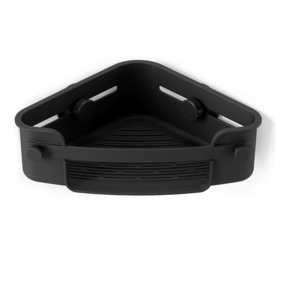 Organizer narożny pod prysznic czarny Flex Gel-Lock, Umbra
